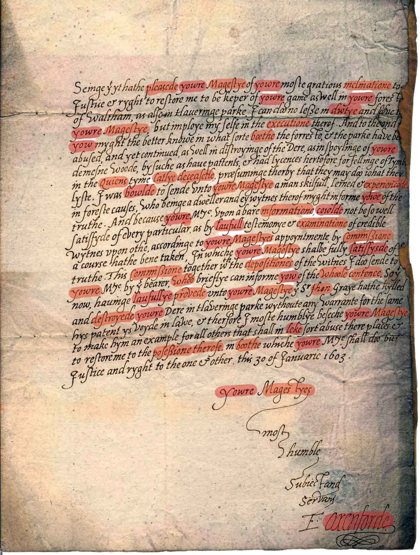 Oxford's letter colour